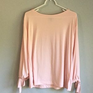 Ann Taylor Comfy pink flowy sweater